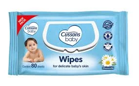 CUSSONS BABY WIPES BLUE NEW