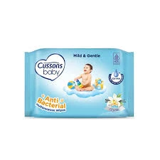 CUSSONS BABY WIPES BLUE